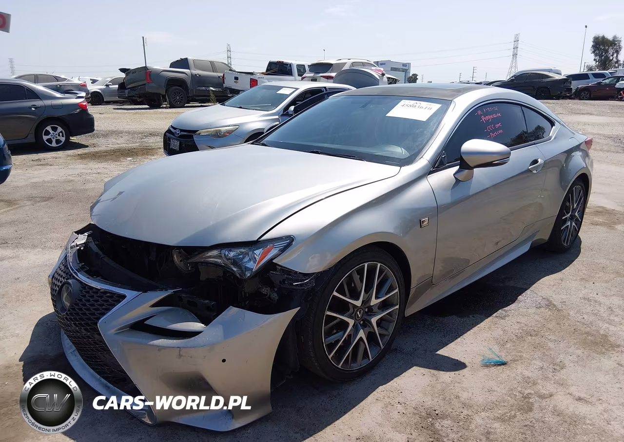 2015 Lexus Rc 350 VIN:JTHHE5BC5F5001129 - 2