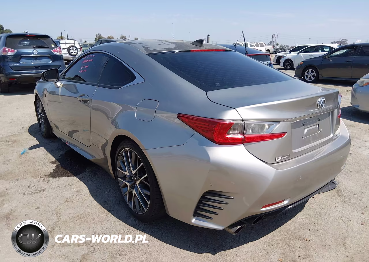 2015 Lexus Rc 350 VIN:JTHHE5BC5F5001129 - 3