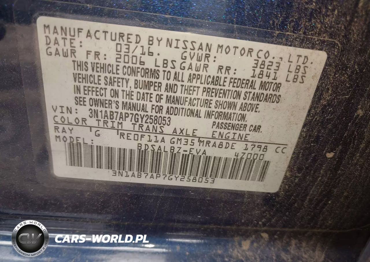 2016 Nissan Sentra S VIN:3N1AB7AP7GY258053 - 9
