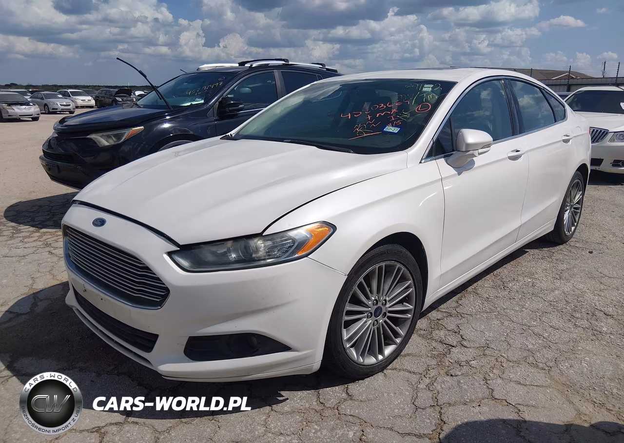 2014 Ford Fusion Se VIN:3FA6P0HD5ER391172 - 2