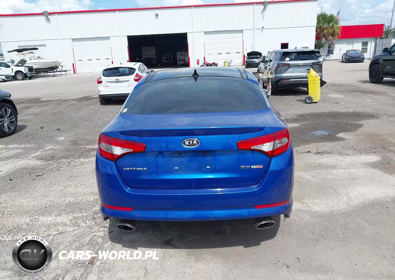 2012 Kia Optima Sx VIN:5XXGR4A65CG019760 - 16