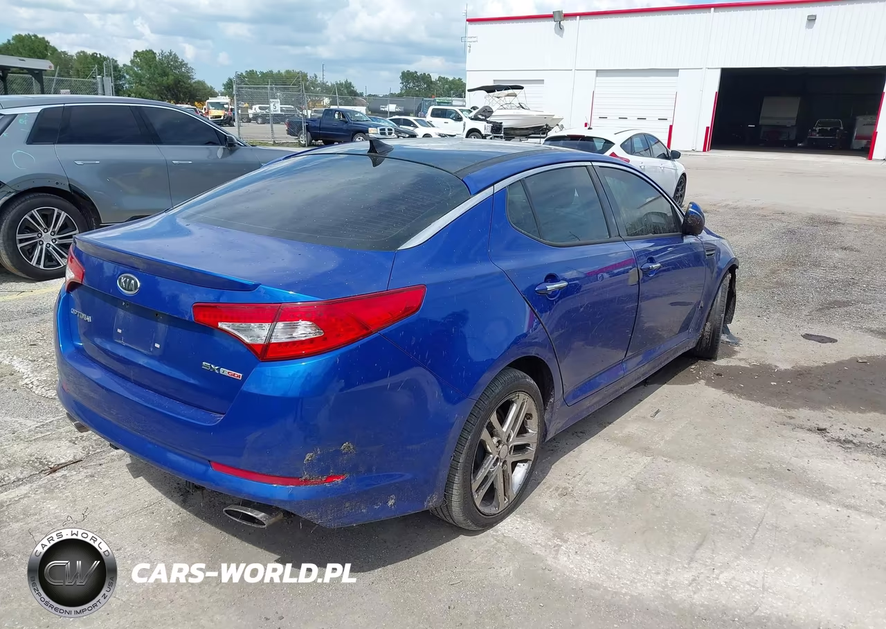 2012 Kia Optima Sx VIN:5XXGR4A65CG019760 - 4