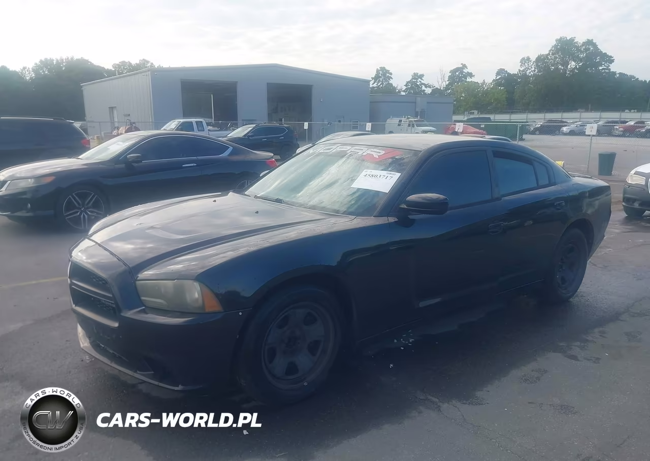 2012 Dodge Charger Police VIN:2C3CDXAT4CH240210 - 2