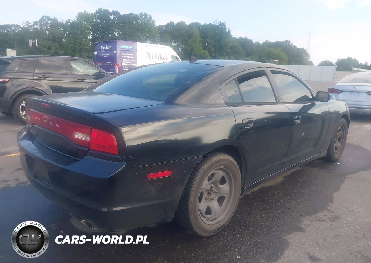2012 Dodge Charger Police VIN:2C3CDXAT4CH240210 - 4