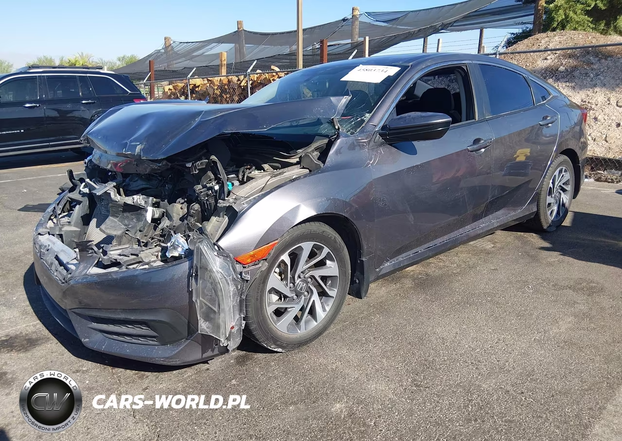 2017 Honda Civic Ex VIN:19XFC2F74HE046094 - 2
