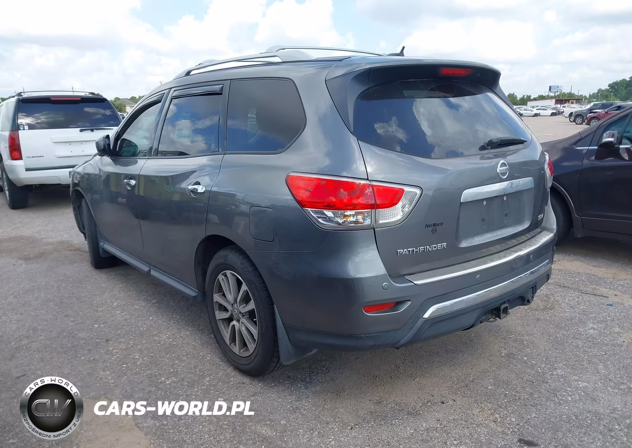 2015 Nissan Pathfinder Sv VIN:5N1AR2MN0FC614934 - 3