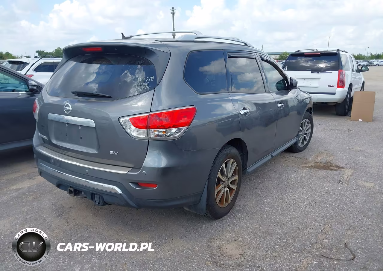 2015 Nissan Pathfinder Sv VIN:5N1AR2MN0FC614934 - 4