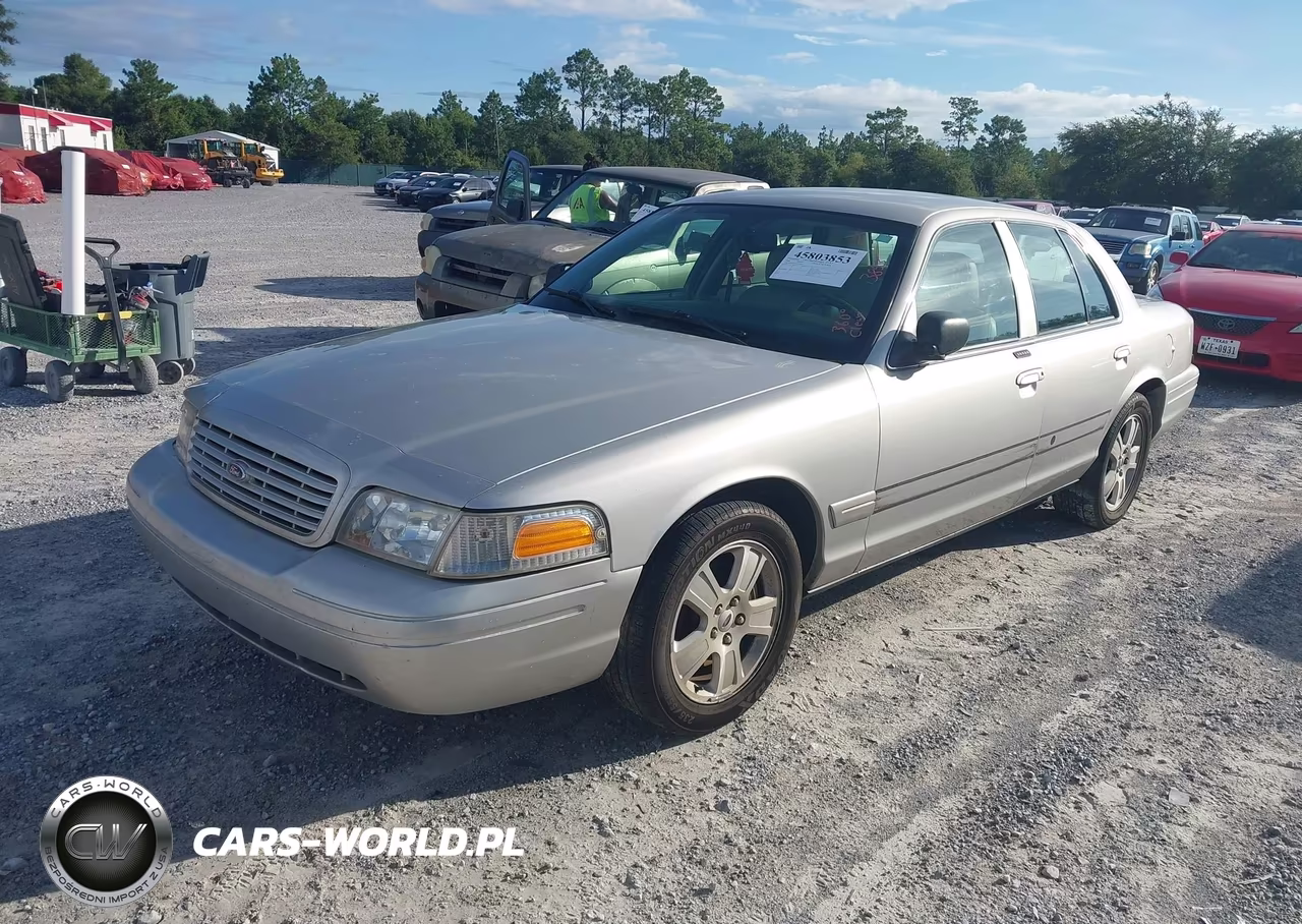 2008 Ford Crown Victoria Lx VIN:2FAFP74V98X128549 - 2