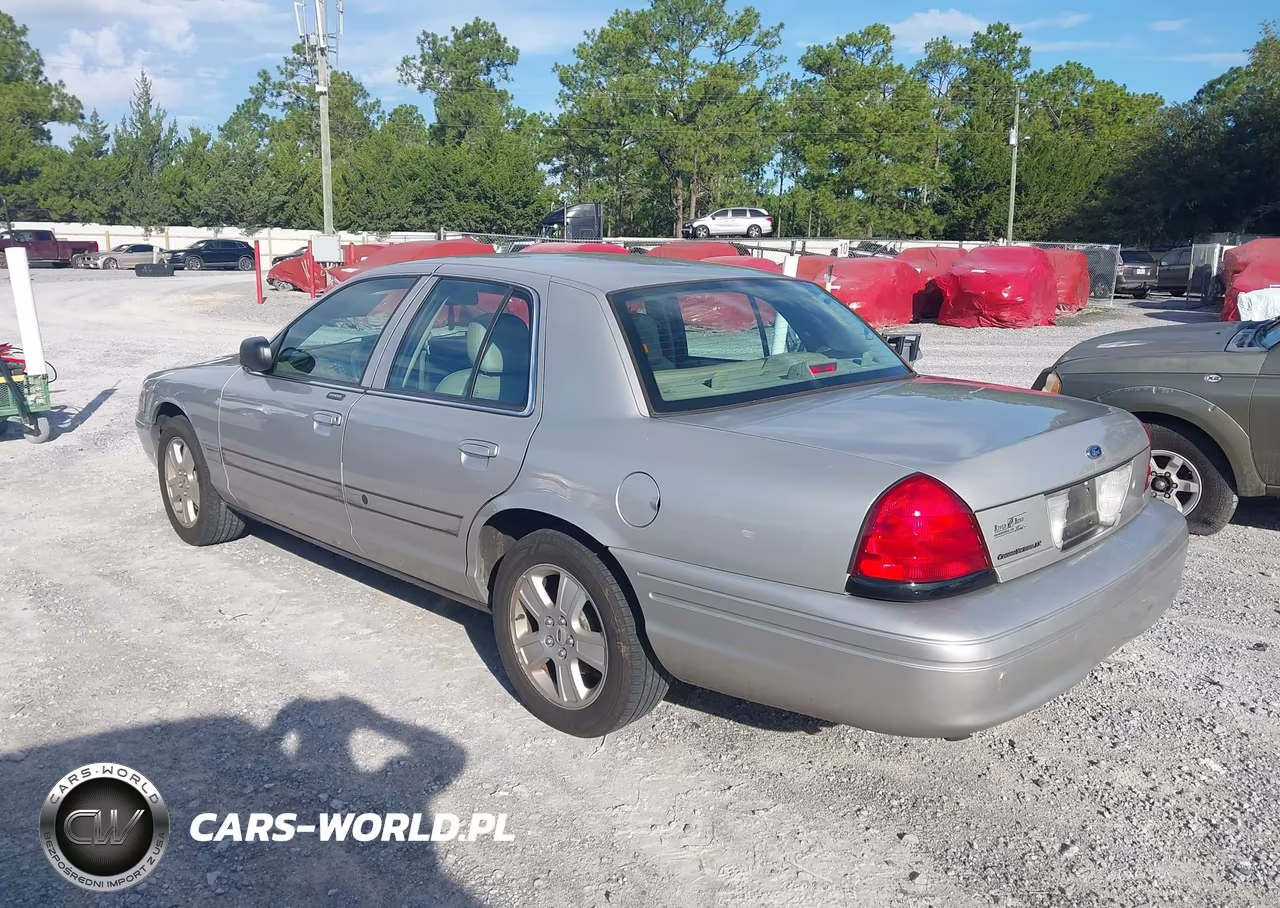 2008 Ford Crown Victoria Lx VIN:2FAFP74V98X128549 - 3