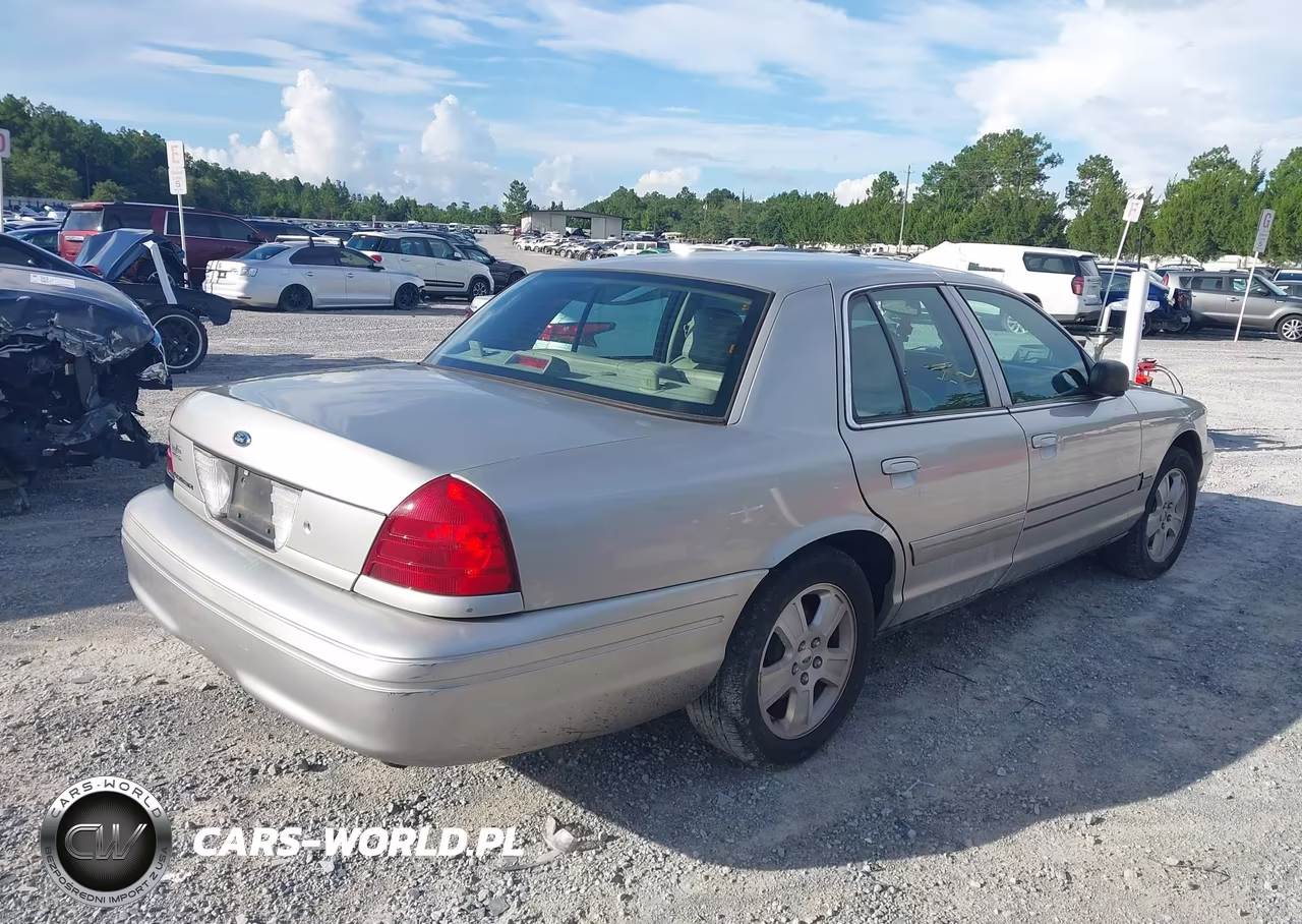 2008 Ford Crown Victoria Lx VIN:2FAFP74V98X128549 - 4