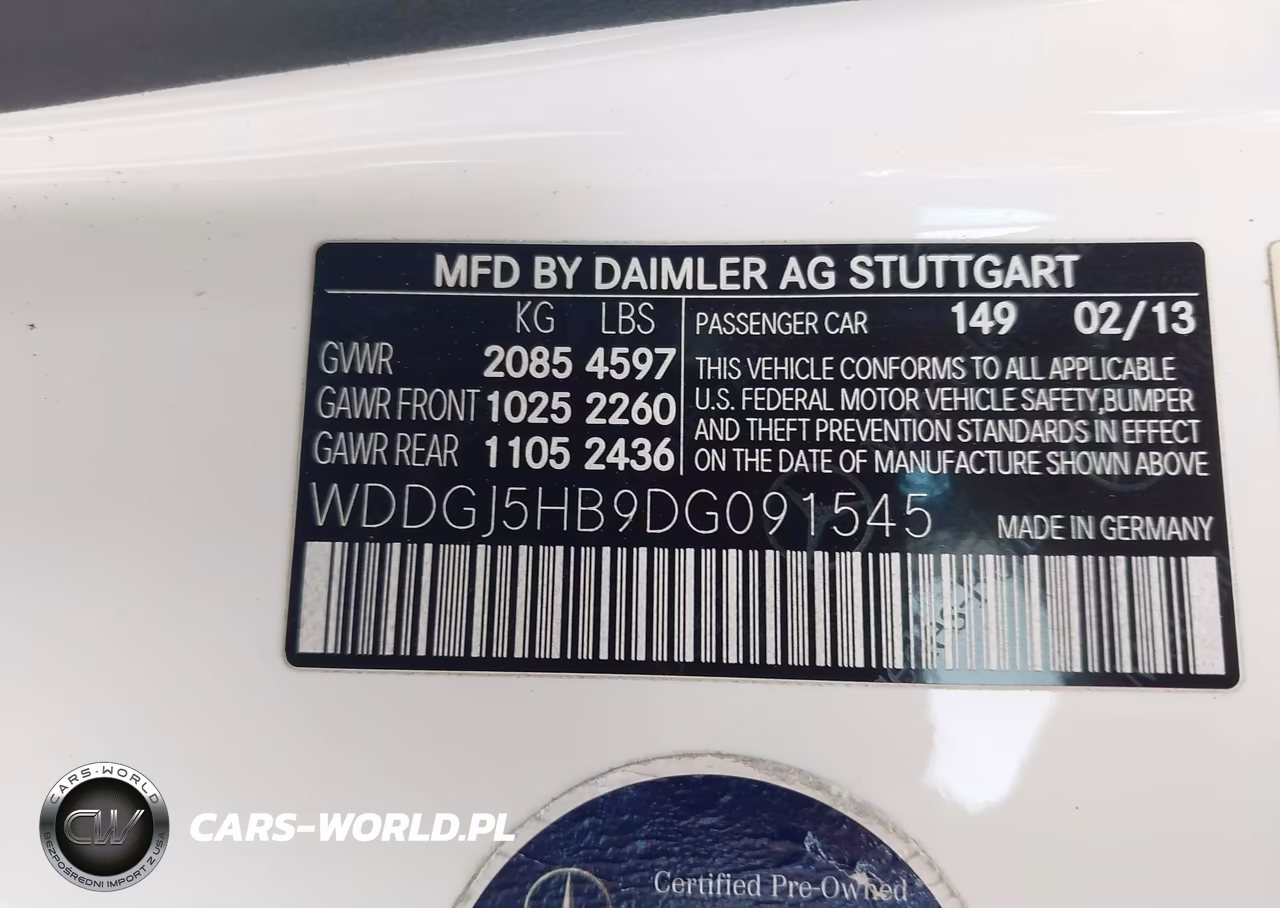 2013 Mercedes-Benz C 350 Sport VIN:WDDGJ5HB9DG091545 - 9