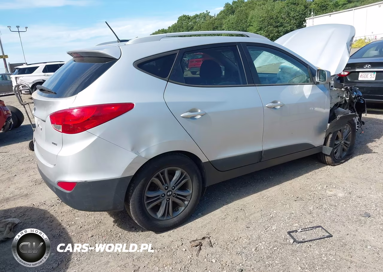 2014 Hyundai Tucson Se VIN:KM8JUCAG7EU831626 - 2