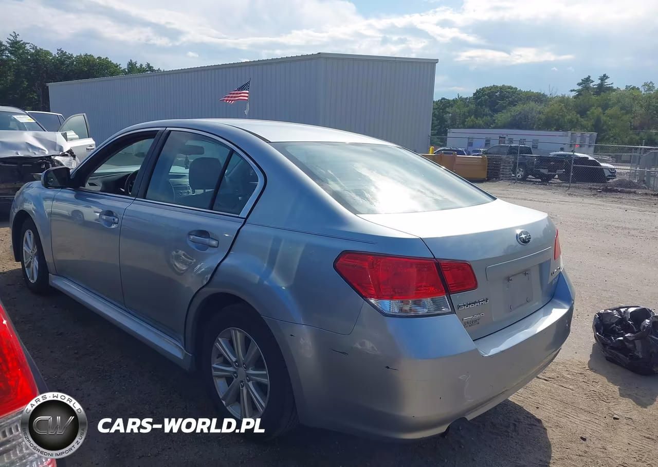 2012 Subaru Legacy 2.5I VIN:4S3BMBA63C3023867 - 3