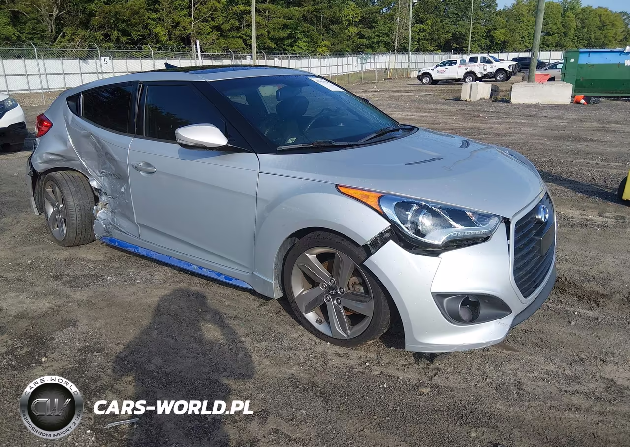 2013 Hyundai Veloster Turbo W-Blue