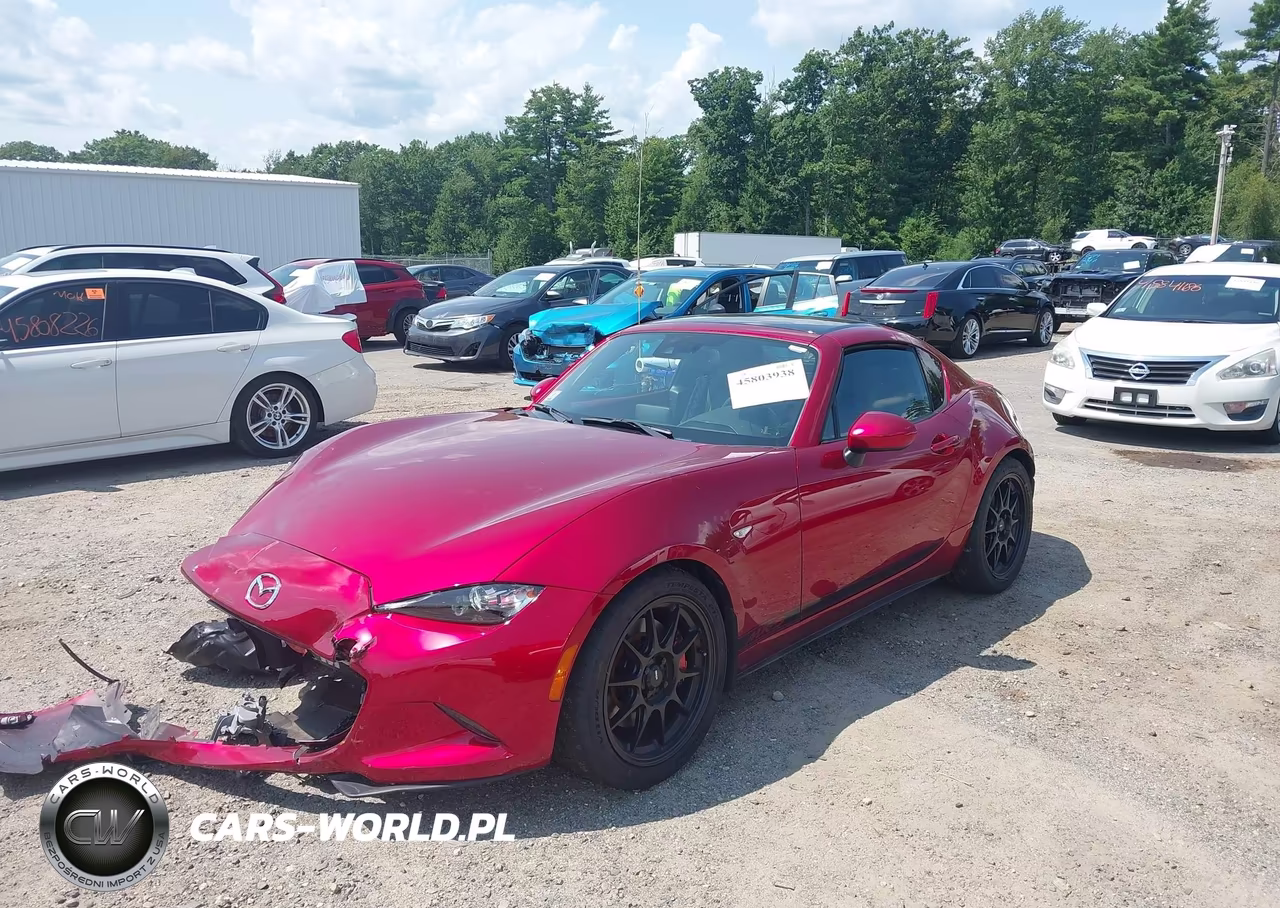 2019 Mazda Mx-5 Miata Rf Grand Touring VIN:JM1NDAM70K0304813 - 2