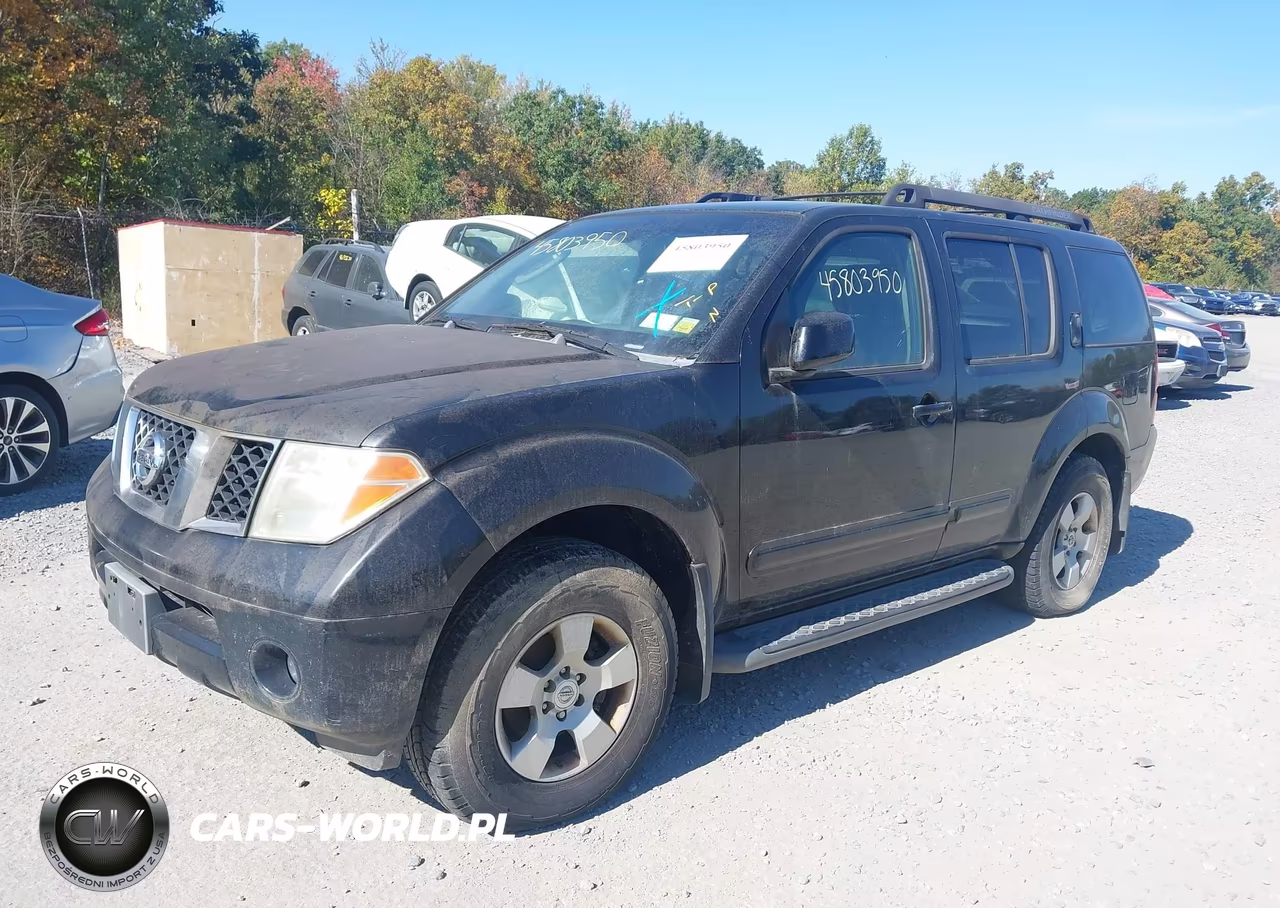 2007 Nissan Pathfinder Se VIN:5N1AR18W77C608174 - 2