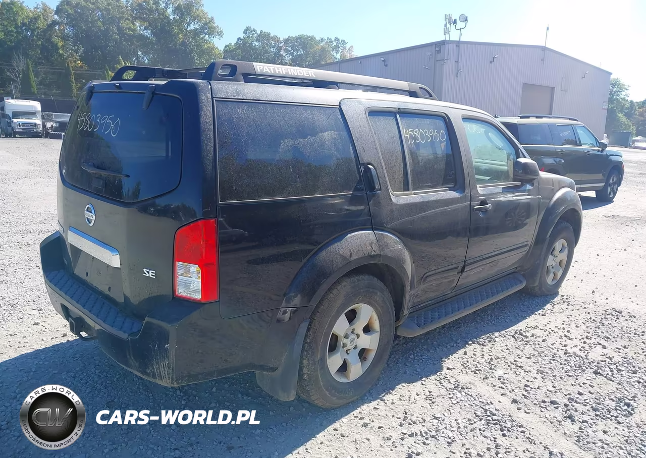 2007 Nissan Pathfinder Se VIN:5N1AR18W77C608174 - 4