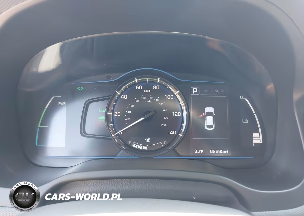 2018 Hyundai Ioniq Hybrid Blue VIN:KMHC65LC4JU075434 - 7