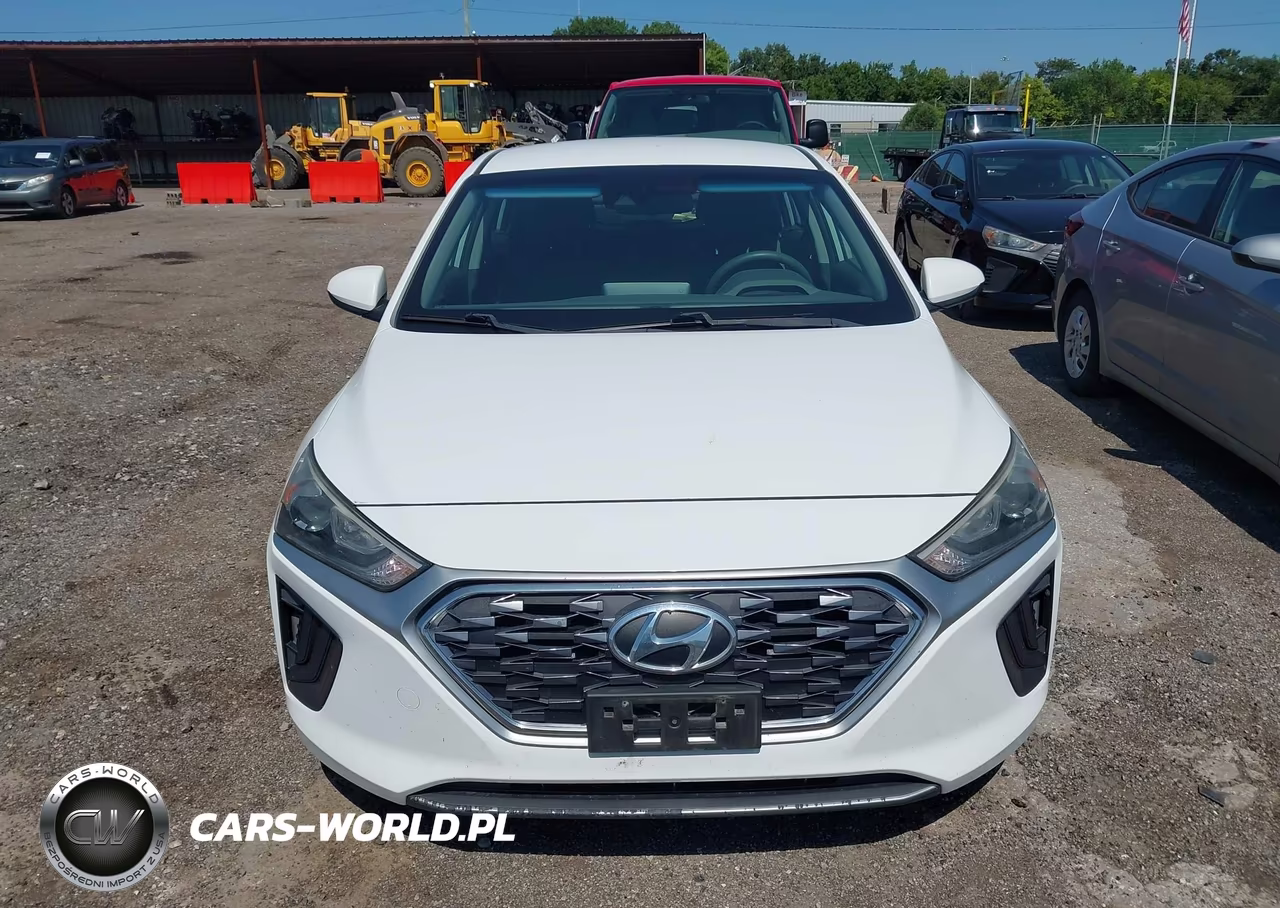 2020 Hyundai Ioniq Hybrid Blue VIN:KMHC65LC0LU186338 - 12