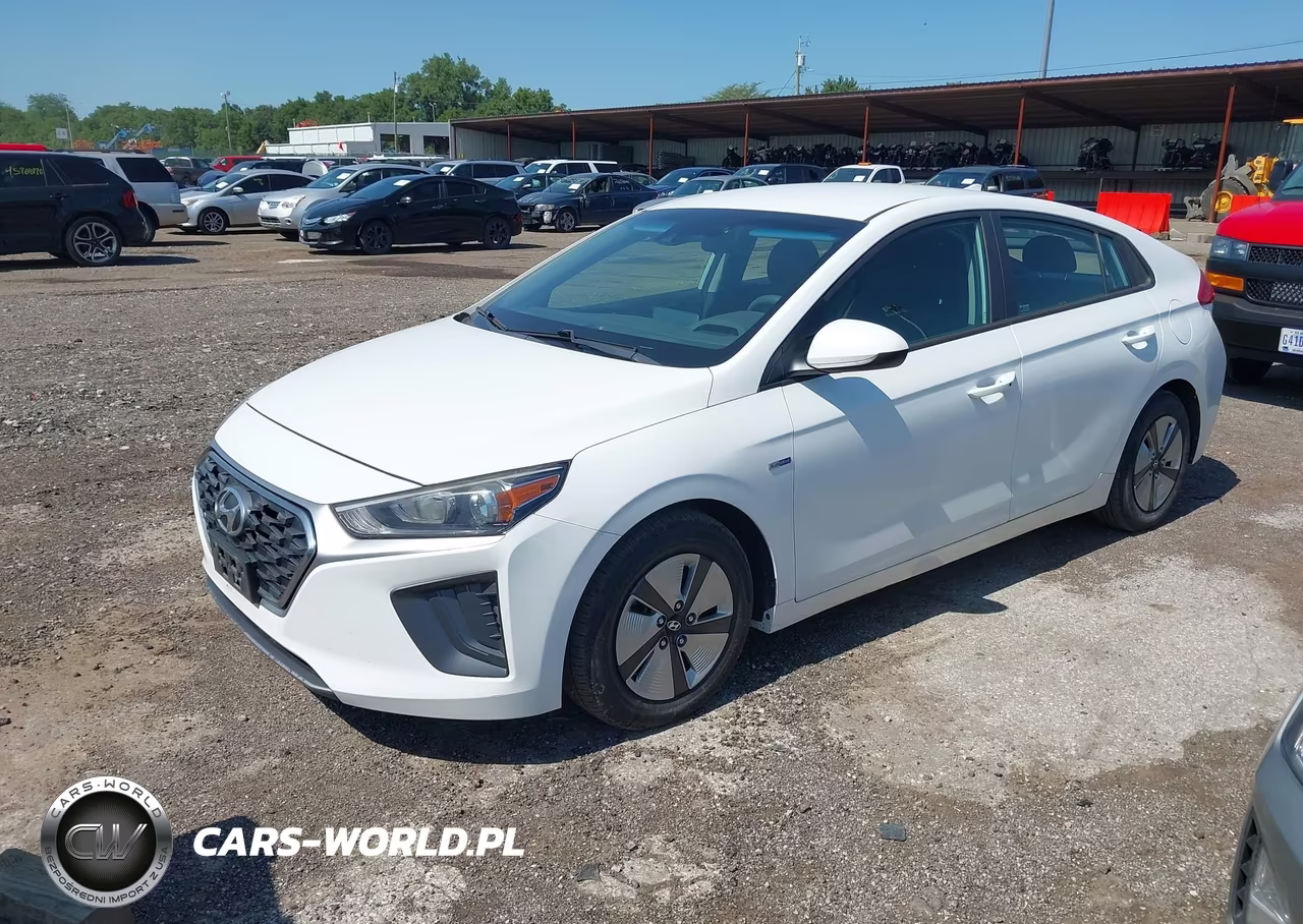 2020 Hyundai Ioniq Hybrid Blue VIN:KMHC65LC0LU186338 - 2