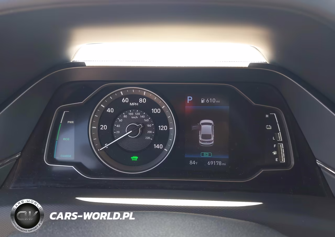 2020 Hyundai Ioniq Hybrid Blue VIN:KMHC65LC0LU186338 - 7