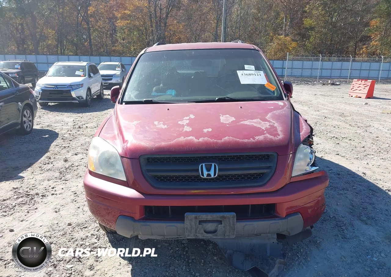 2004 Honda Pilot Ex-L VIN:5FNYF18654B007419 - 12