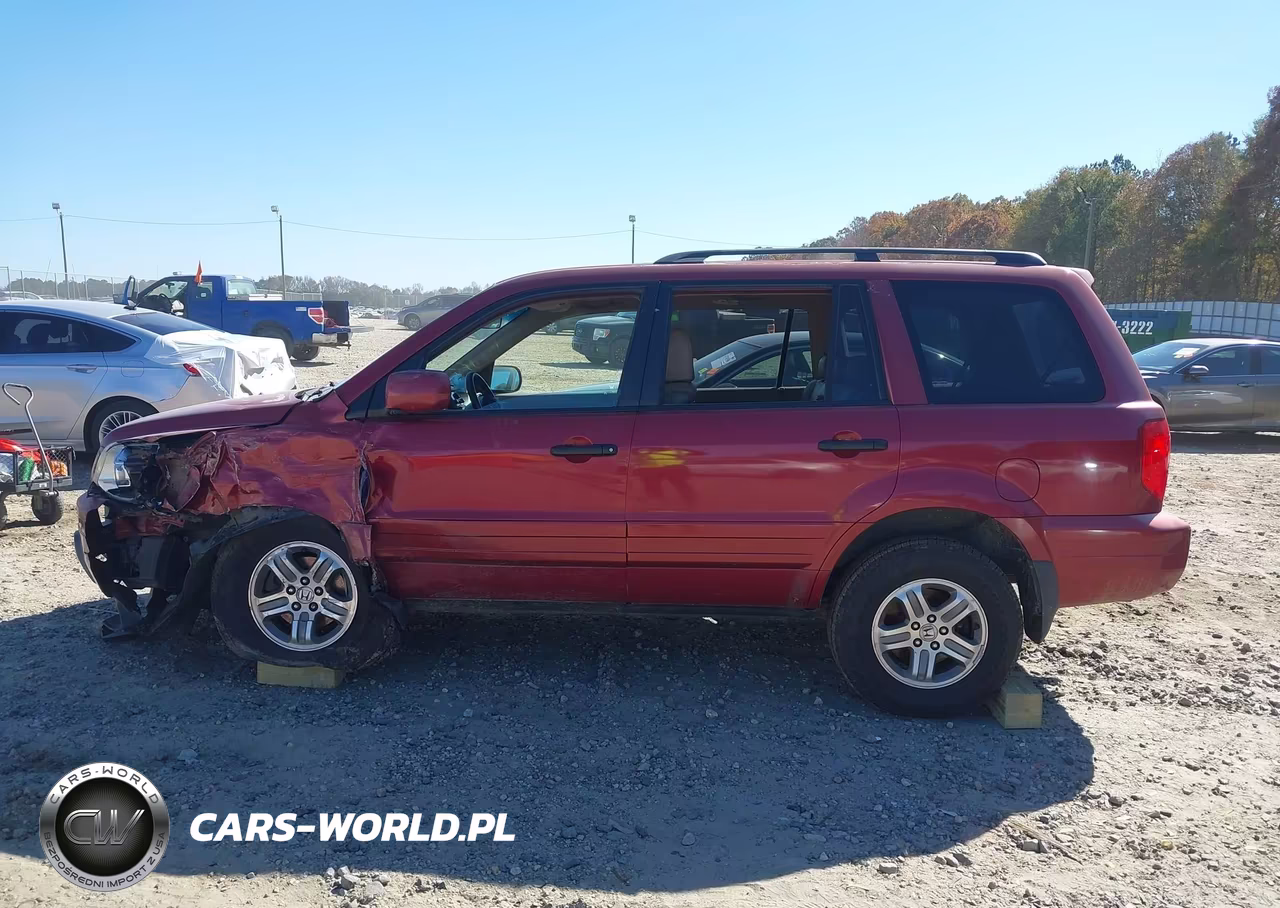 2004 Honda Pilot Ex-L VIN:5FNYF18654B007419 - 14