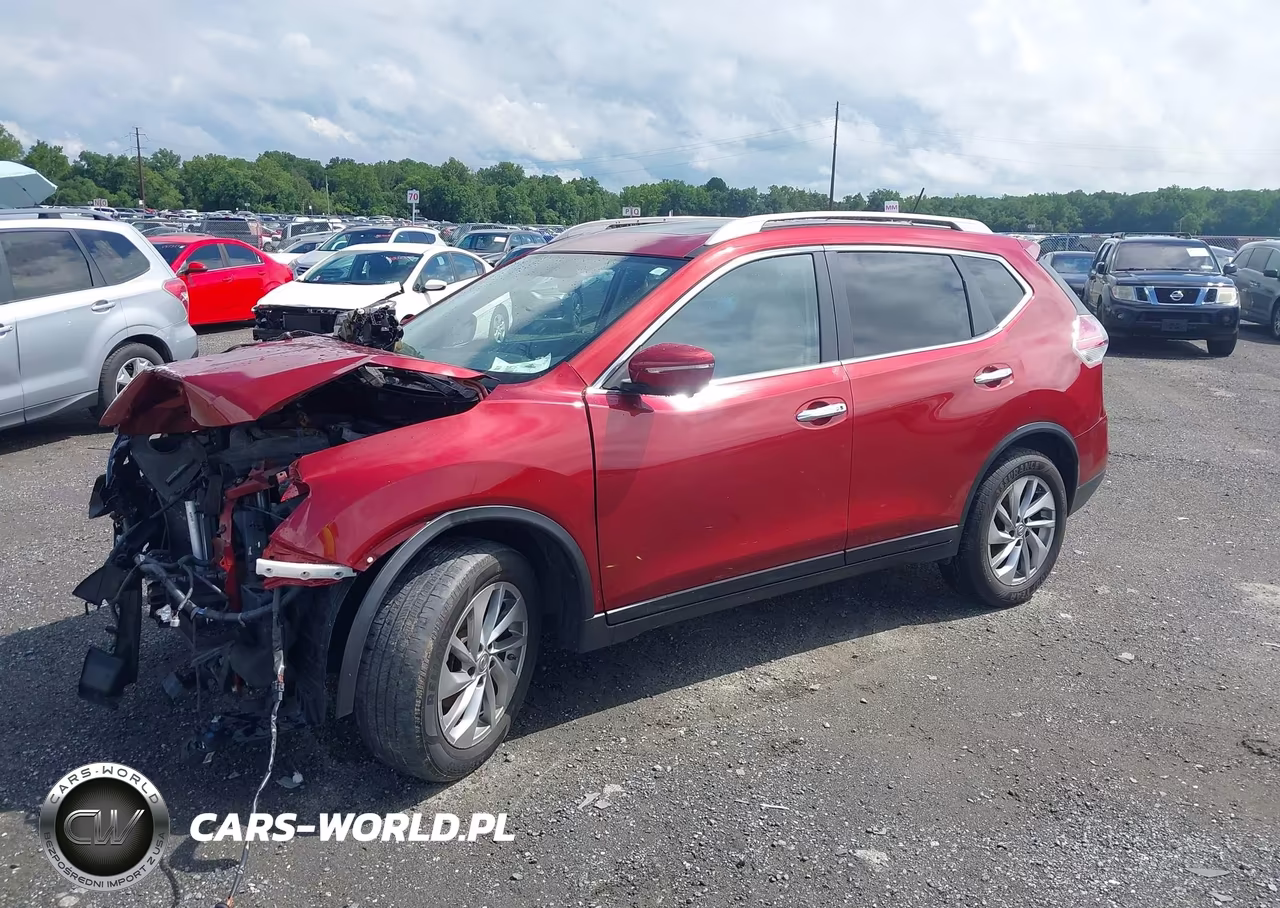 2015 Nissan Rogue Sl VIN:5N1AT2MV9FC766793 - 2