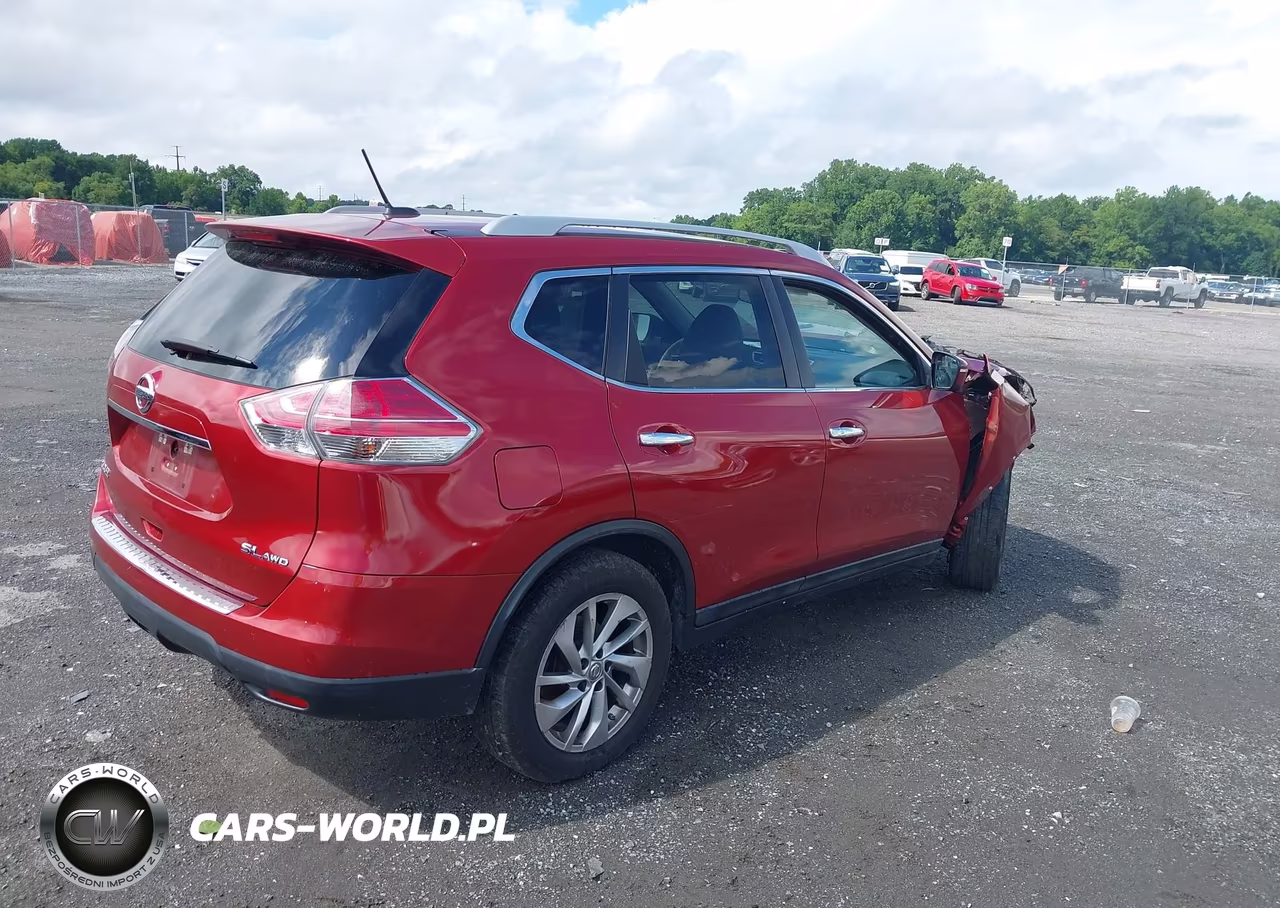 2015 Nissan Rogue Sl VIN:5N1AT2MV9FC766793 - 4