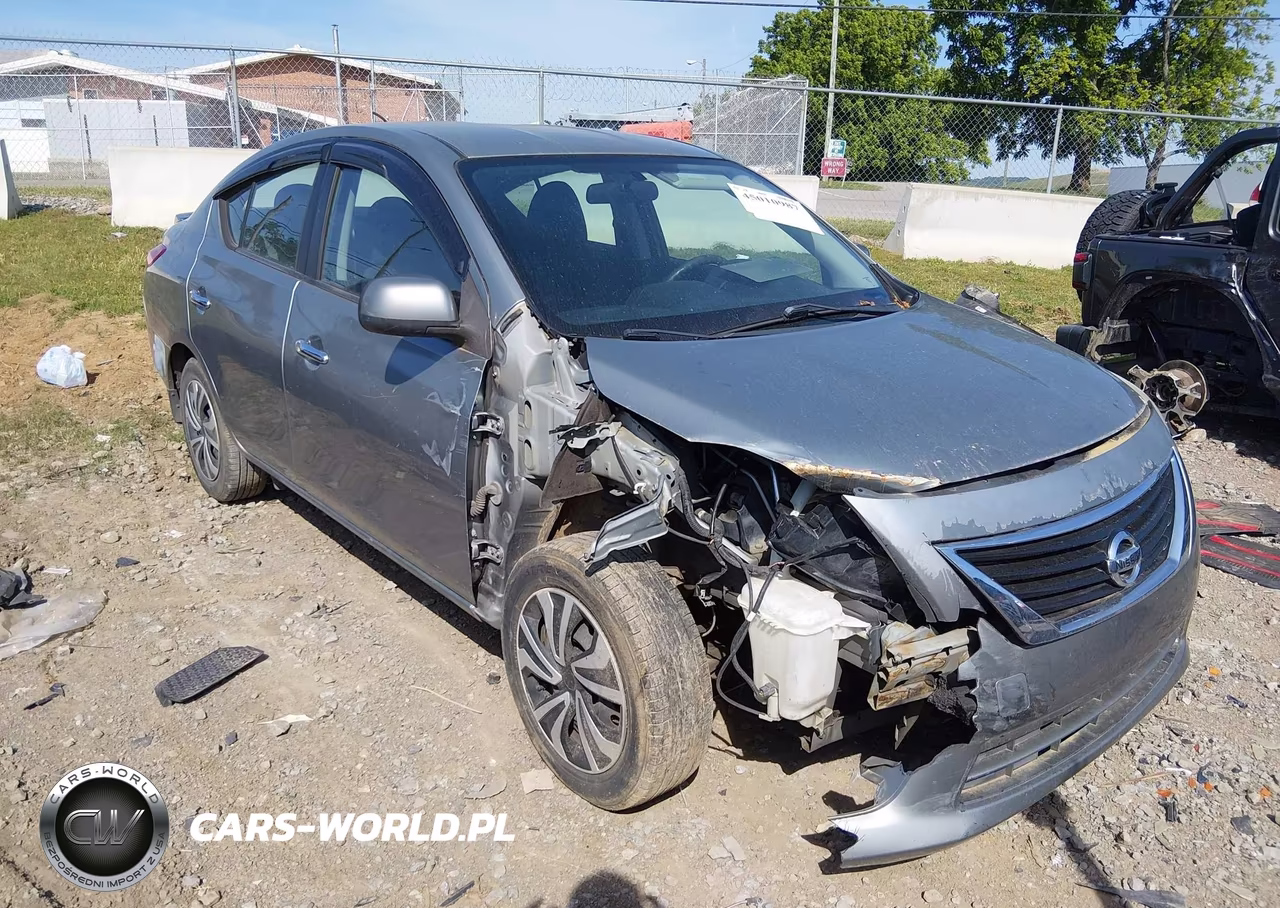 2013 Nissan Versa 1.6 Sv VIN:3N1CN7AP6DL838757 - 1