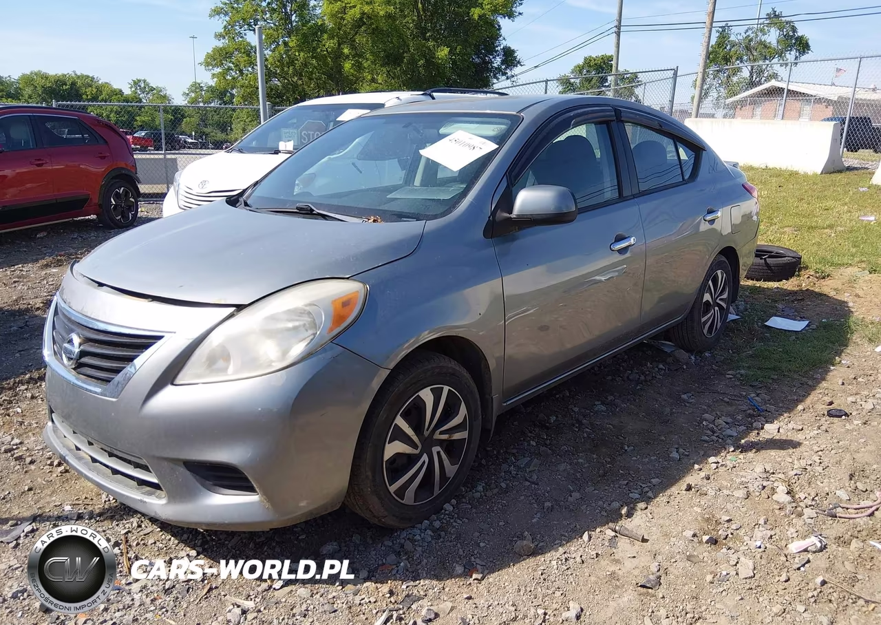 2013 Nissan Versa 1.6 Sv VIN:3N1CN7AP6DL838757 - 2