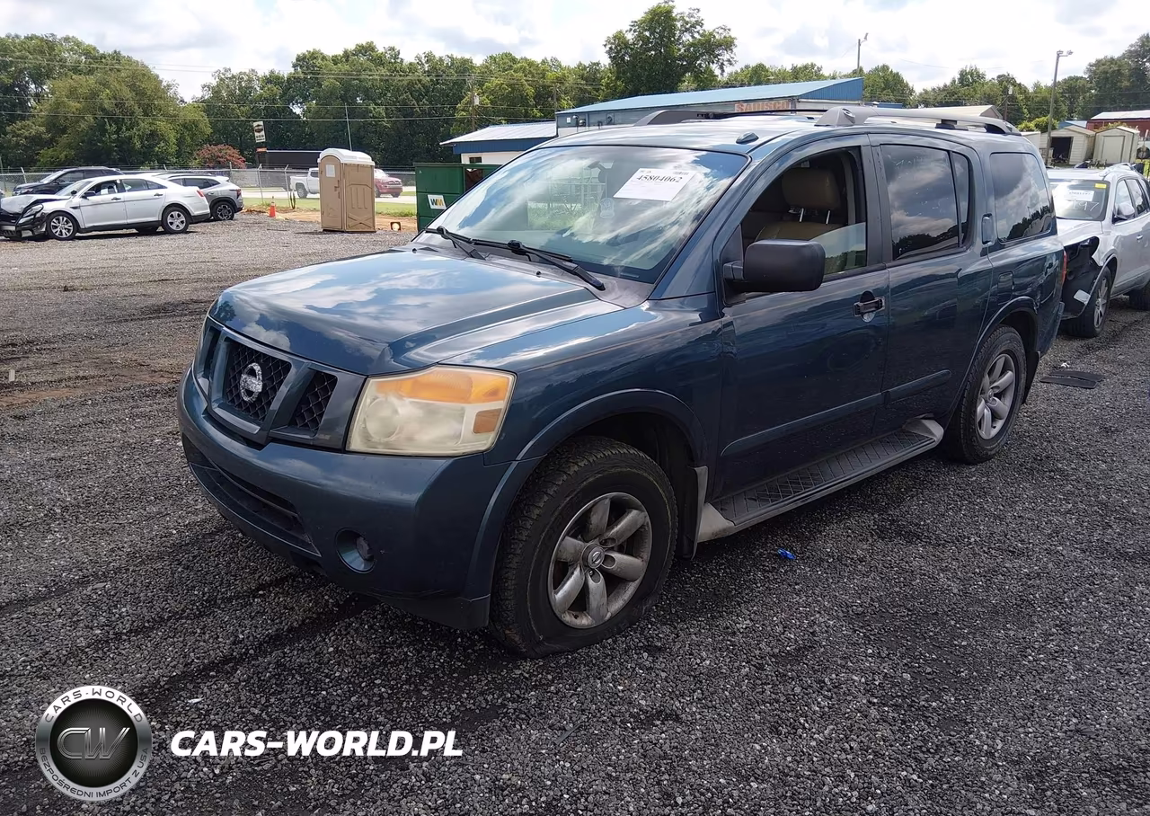 2013 Nissan Armada Sv VIN:5N1BA0ND5DN611163 - 2