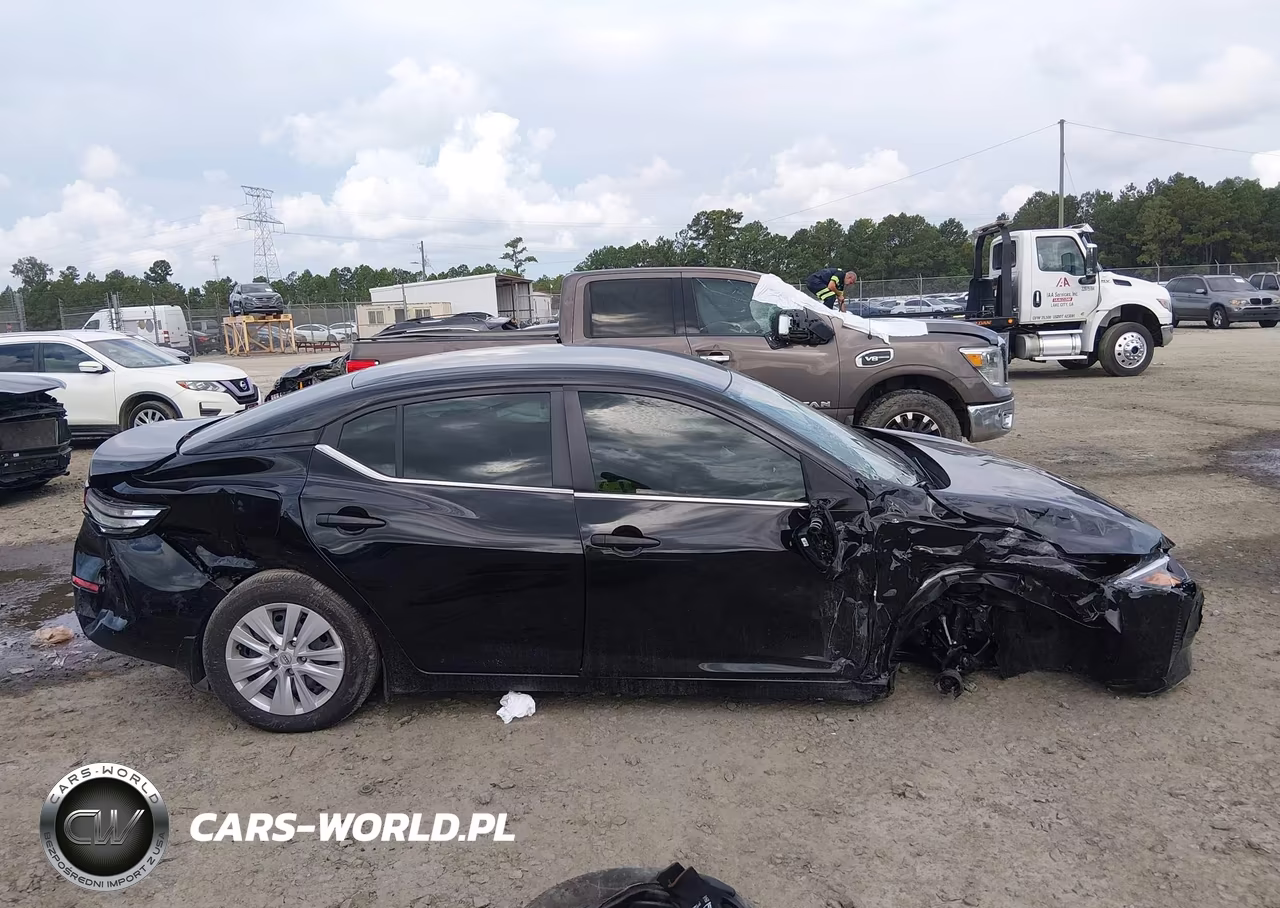2025 Nissan Sentra S VIN:3N1AB8BV5SY369437 - 14