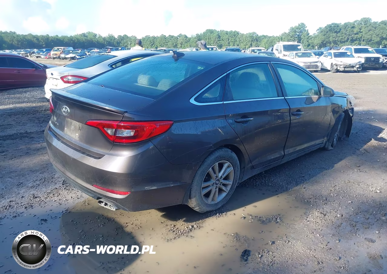 2017 Hyundai Sonata Se VIN:5NPE24AF7HH527624 - 4