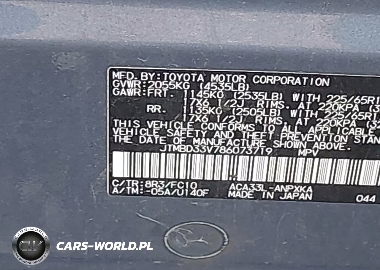 2008 Toyota Rav4 VIN:JTMBD33V786073719 - 9