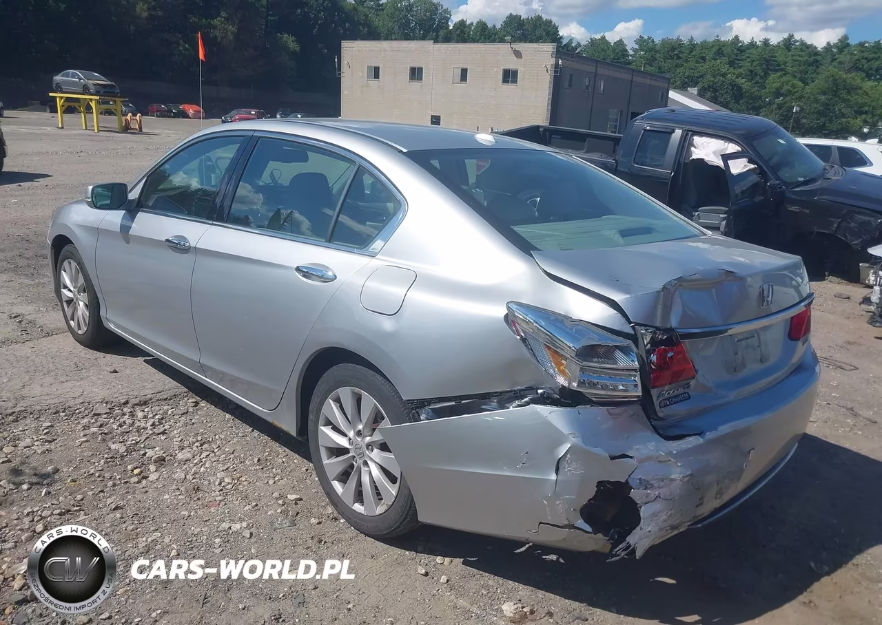 2014 Honda Accord Ex-L V-6 VIN:1HGCR3F89EA037729 - 3