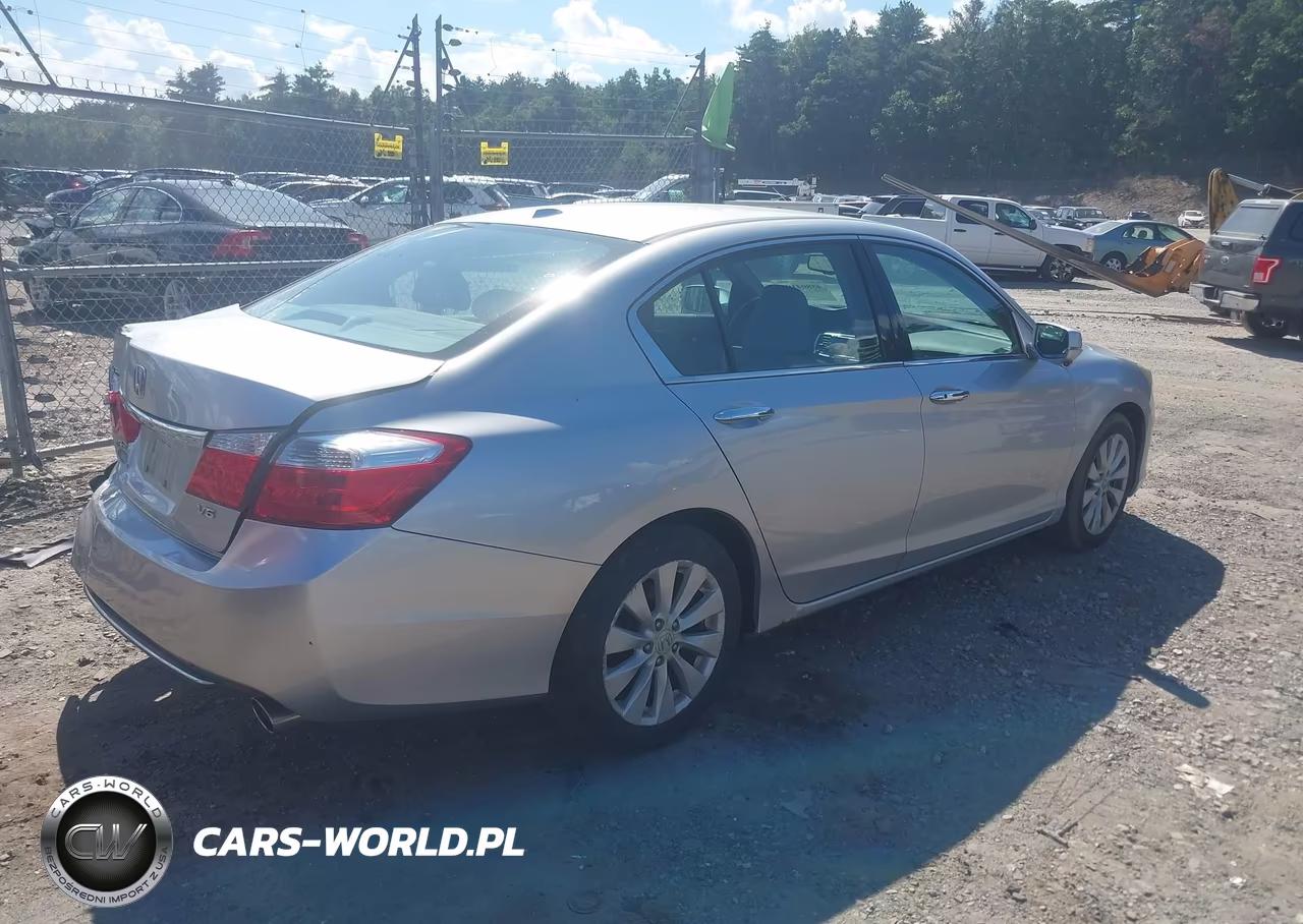 2014 Honda Accord Ex-L V-6 VIN:1HGCR3F89EA037729 - 4