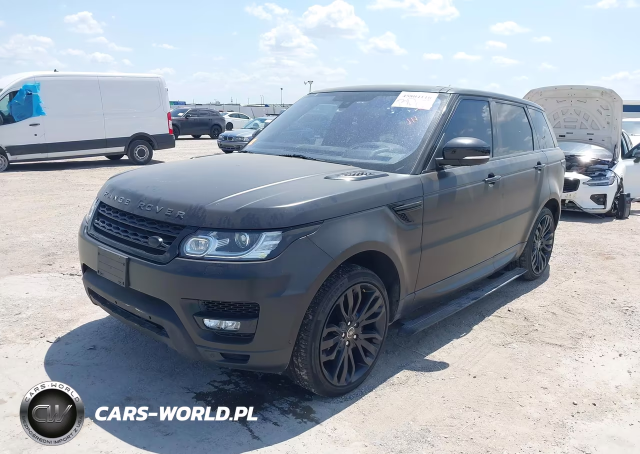 2016 Land Rover Range Rover Sport 3.0L V6 Supercharged Hse VIN:SALWR2VF9GA649284 - 2