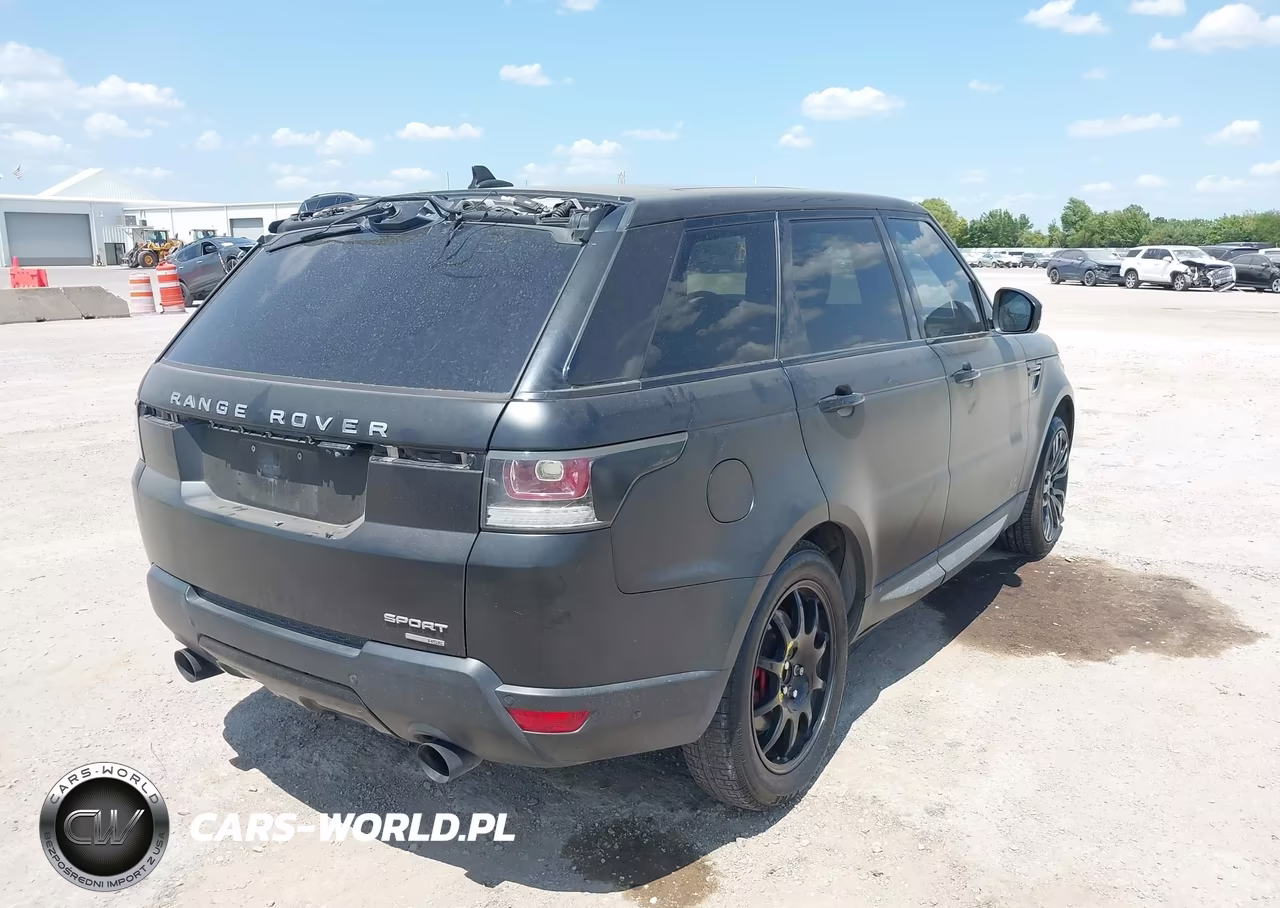2016 Land Rover Range Rover Sport 3.0L V6 Supercharged Hse VIN:SALWR2VF9GA649284 - 4