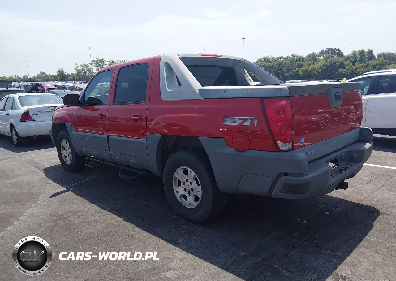 2002 Chevrolet Avalanche 1500 VIN:3GNEK13T22G340607 - 3