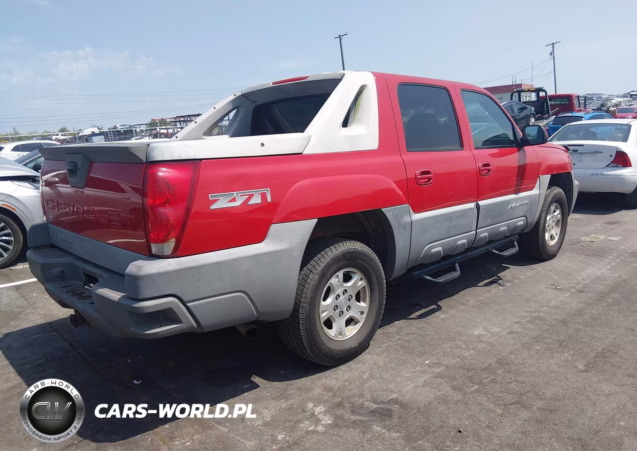 2002 Chevrolet Avalanche 1500 VIN:3GNEK13T22G340607 - 4