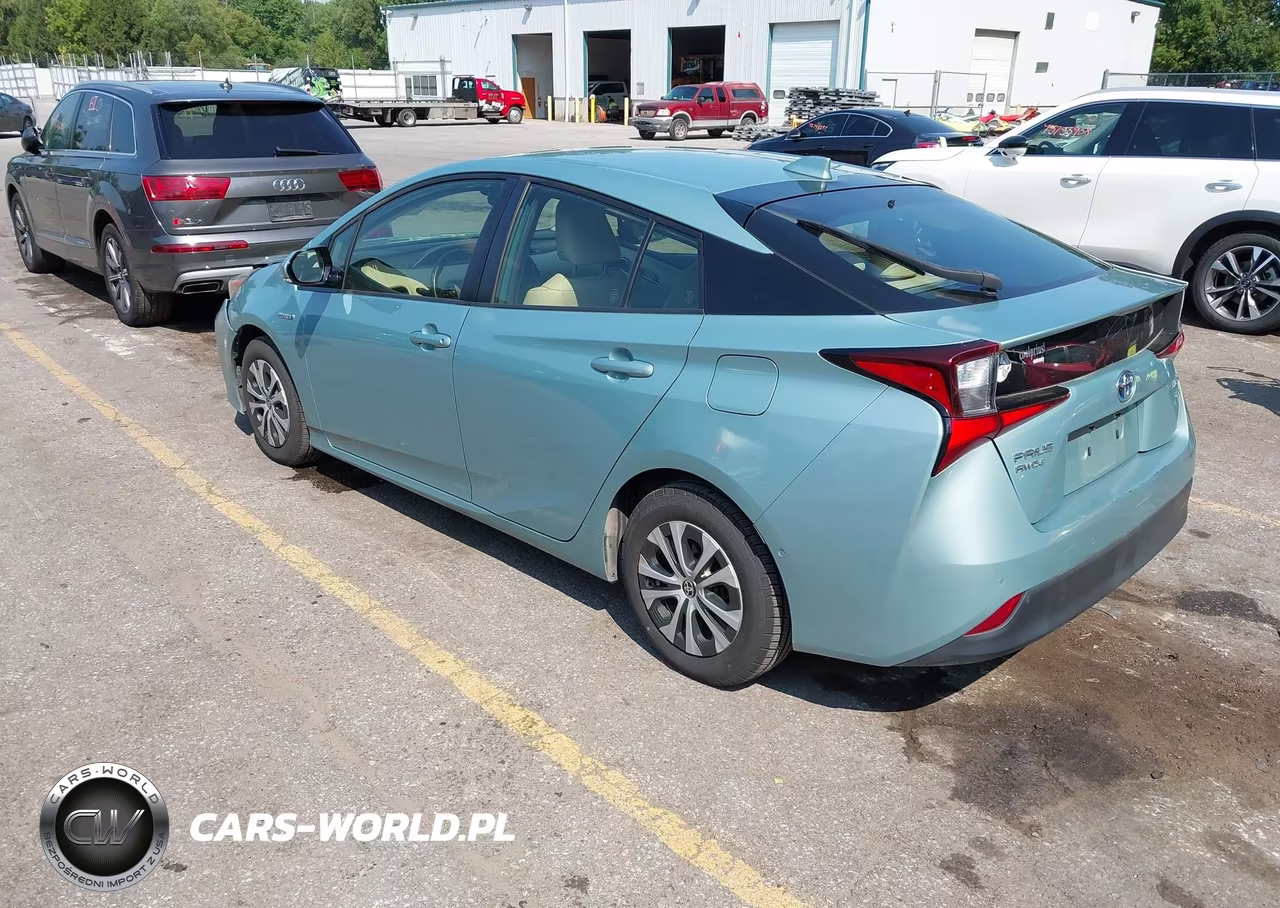2020 Toyota Prius Xle Awd-E VIN:JTDL9RFU2L3013577 - 3