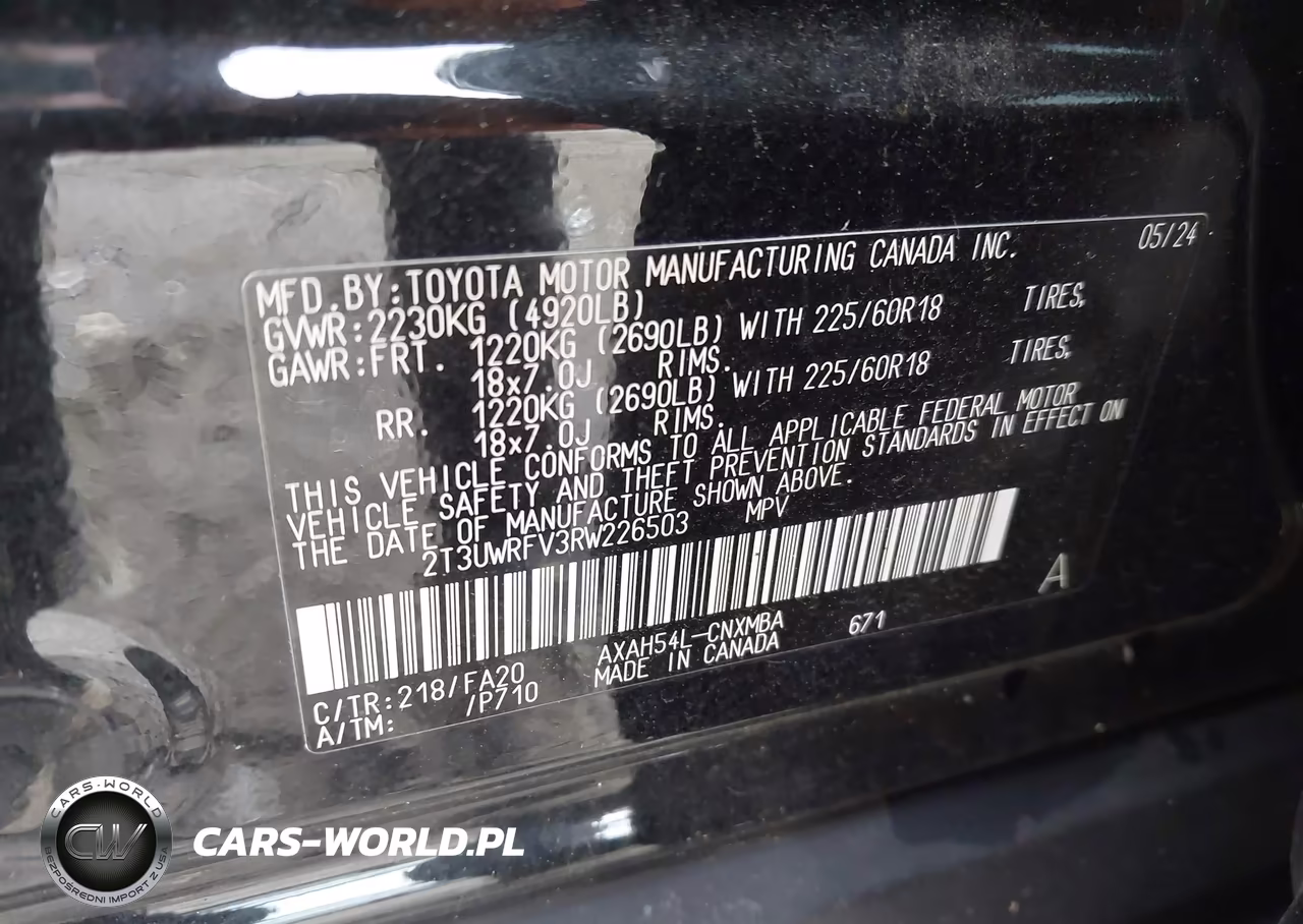 2024 Toyota Rav4 Hybrid Woodland Edition VIN:2T3UWRFV3RW226503 - 9