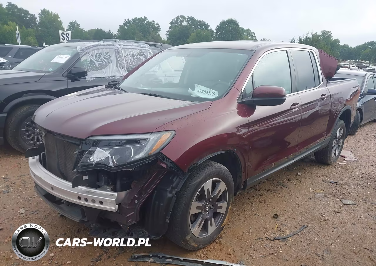 2019 Honda Ridgeline Rtl VIN:5FPYK3F53KB045396 - 2