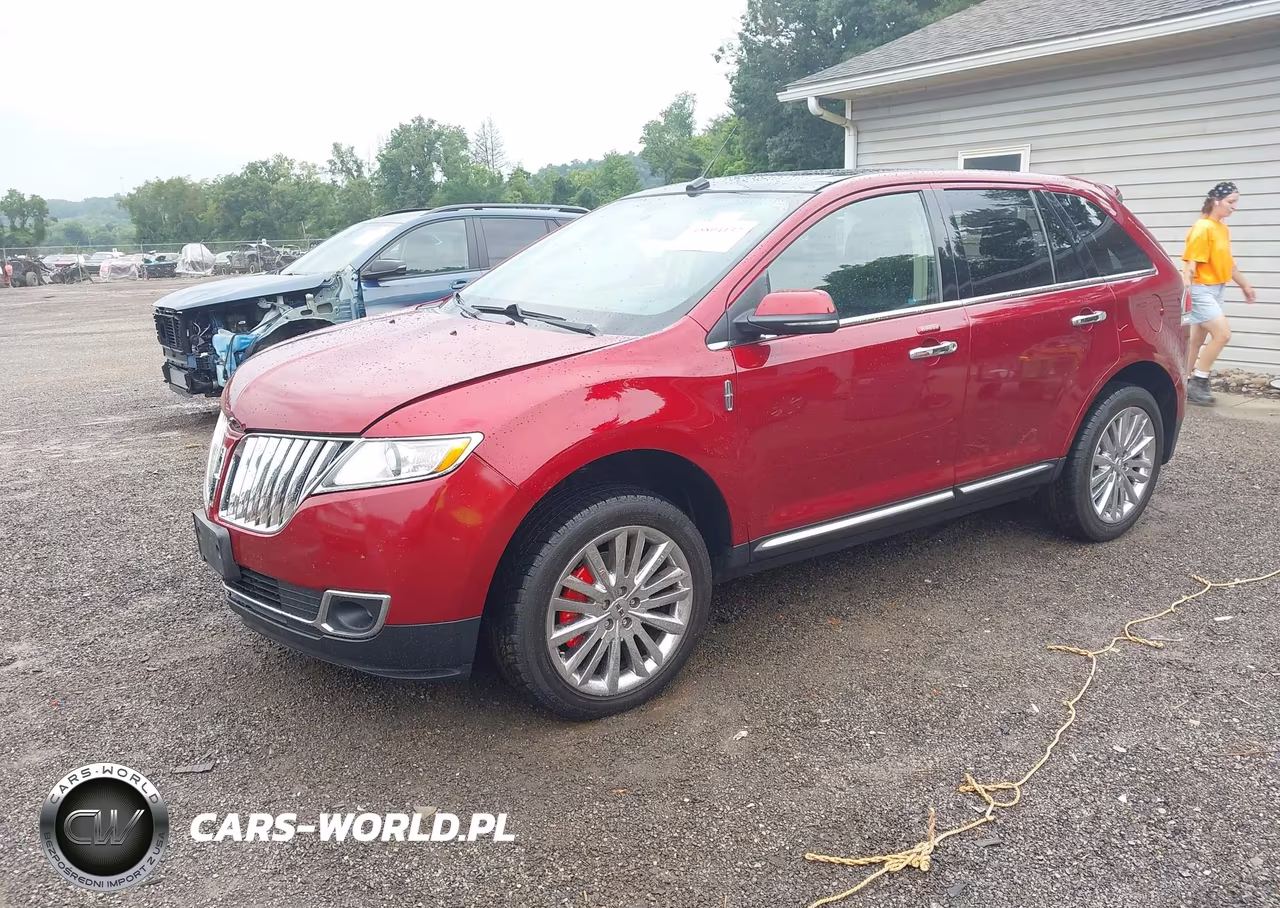 2013 Lincoln Mkx VIN:2LMDJ8JK0DBL11204 - 2