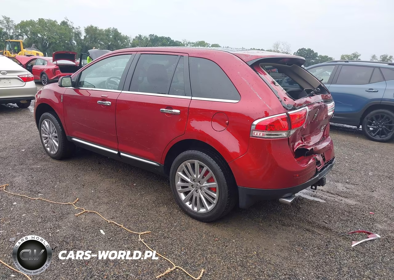 2013 Lincoln Mkx VIN:2LMDJ8JK0DBL11204 - 3