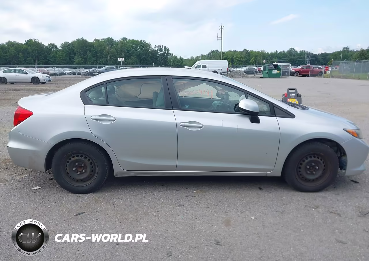 2012 Honda Civic Lx VIN:2HGFB2F53CH599562 - 13