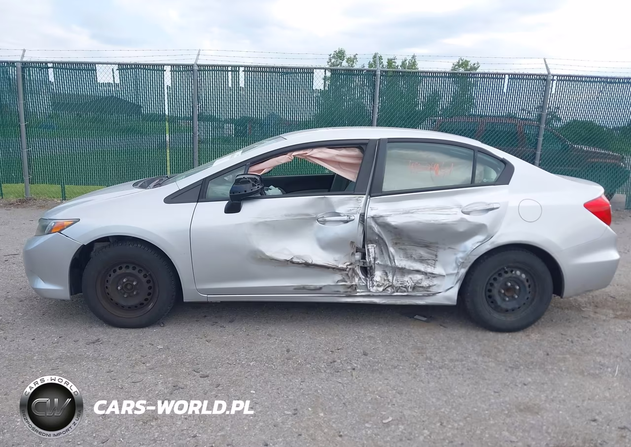2012 Honda Civic Lx VIN:2HGFB2F53CH599562 - 14