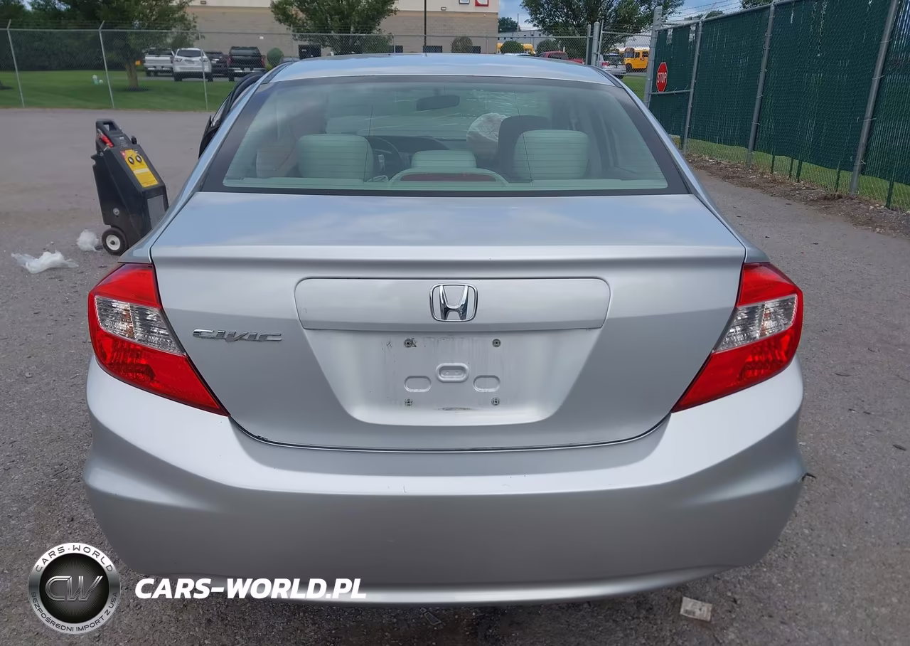 2012 Honda Civic Lx VIN:2HGFB2F53CH599562 - 16