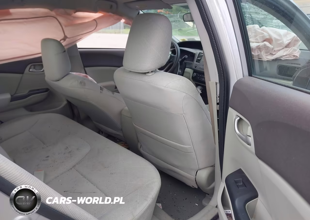 2012 Honda Civic Lx VIN:2HGFB2F53CH599562 - 8